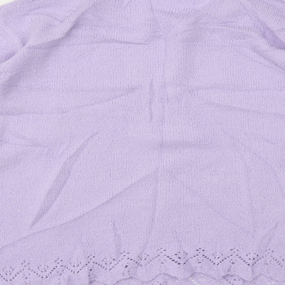 Daxon Womens Purple Pullover Jumper Size 18