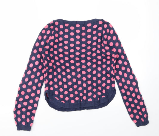 Gap Girls Multicoloured Striped Pullover Jumper Size 12-13 Years