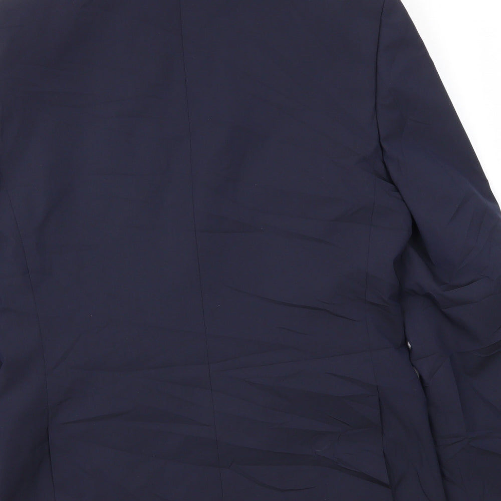 M&S Mens Blue Jacket Blazer Size 38