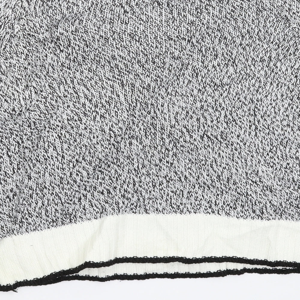 Divided Womens Grey Knit Pullover Jumper Size S