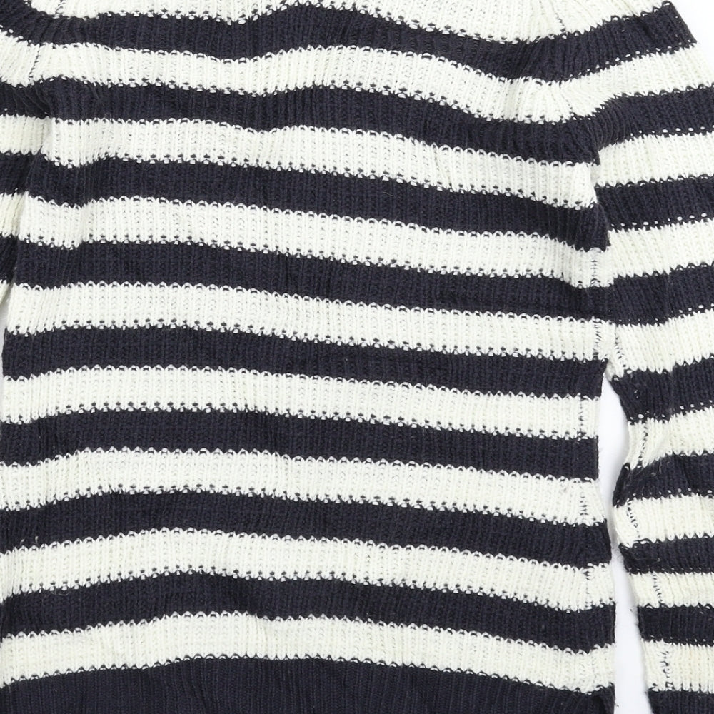 Atmosphere Womens Multicoloured Striped Knit Pullover Jumper Size 10