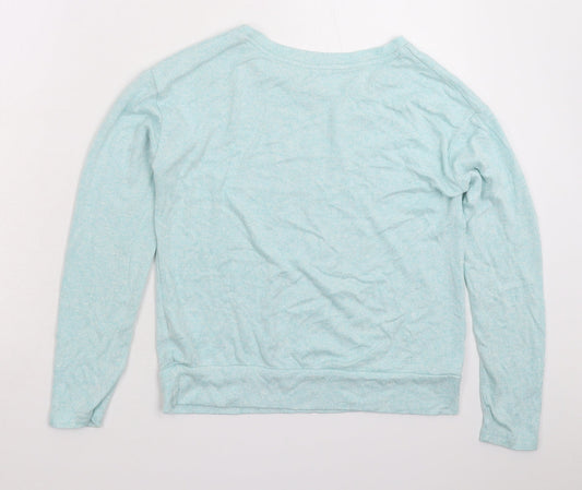 Disney Womens Blue  Knit Pullover Jumper Size 8