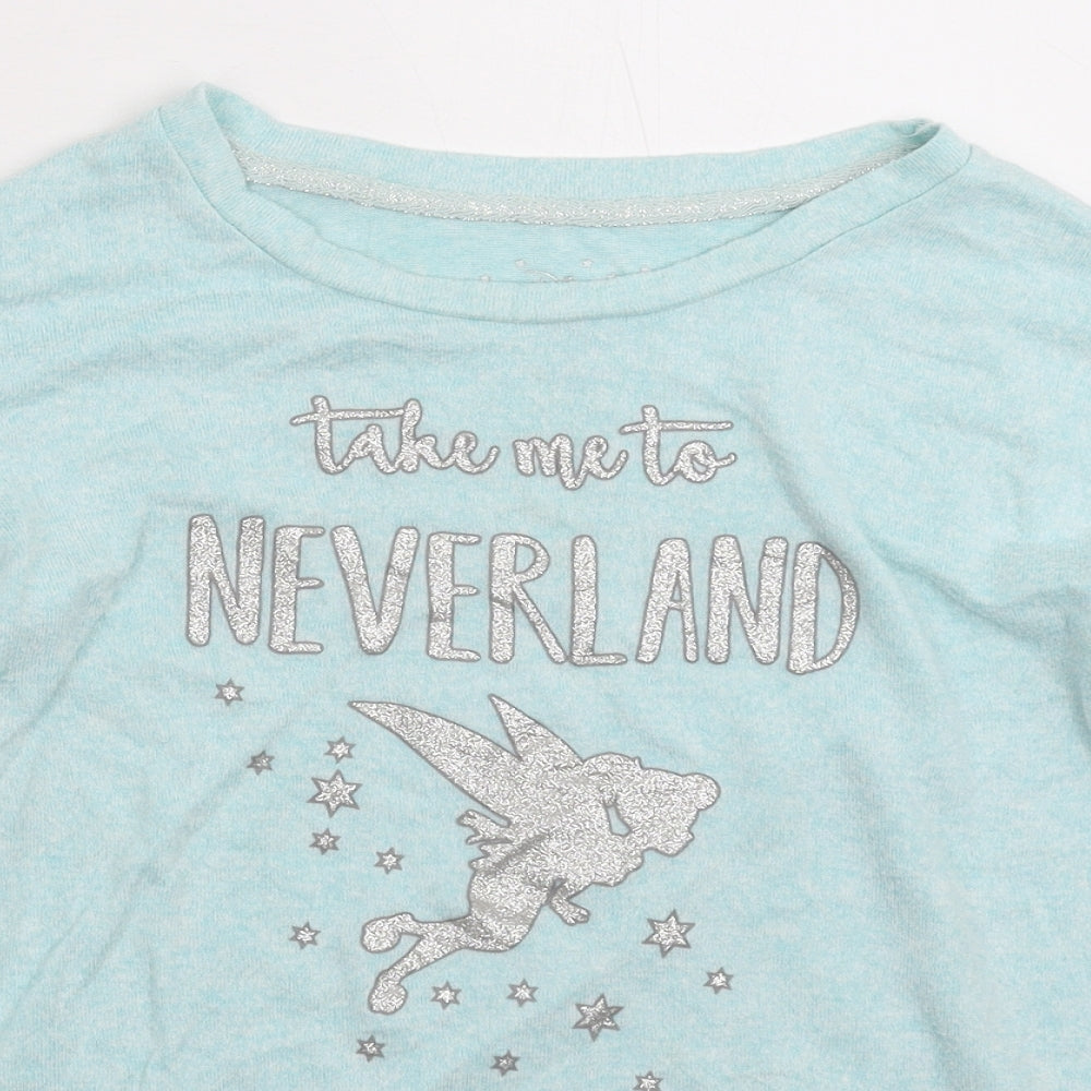 Disney Womens Blue  Knit Pullover Jumper Size 8