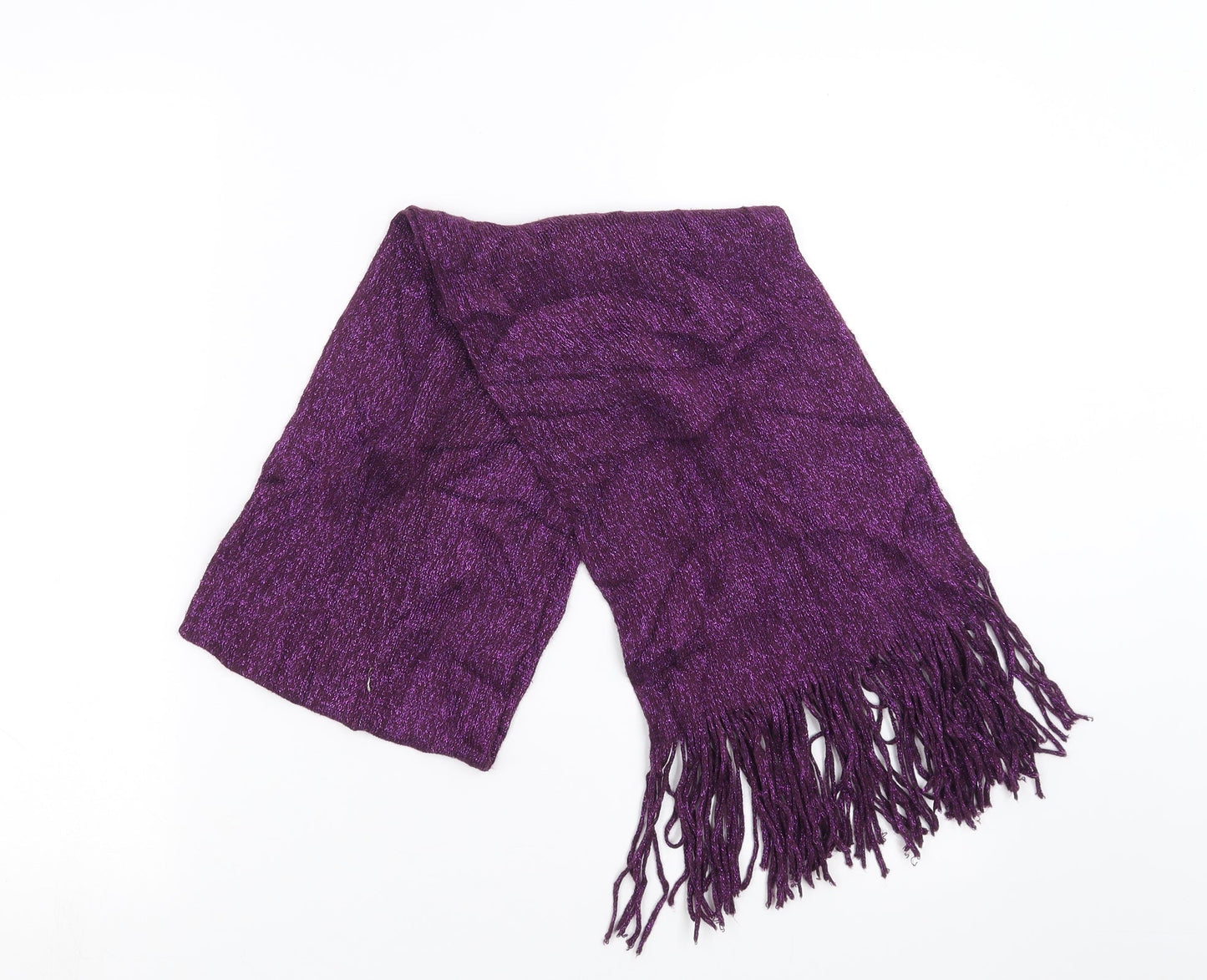 Preworn Womens Purple Scarf