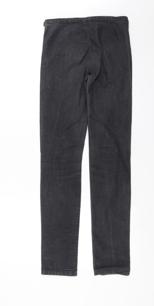 Marks and Spencer Womens Grey Denim Jegging Jeans Size 8 L31 in