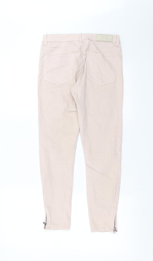 Be Only Womens Pink Denim Skinny Jeans Size 8 L25 in