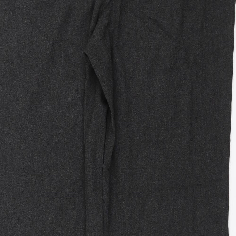 Marks and Spencer Womens Grey Trousers Size 18 L31 in