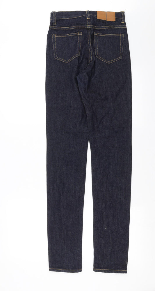 33 Womens Blue Denim Straight Jeans Size 26 in L33 in