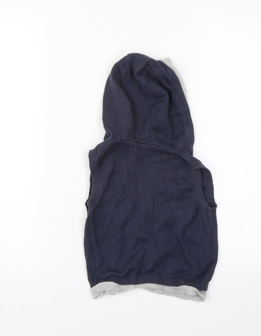 Cherokee Boys Blue Cardigan Jumper Size 2-3 Years