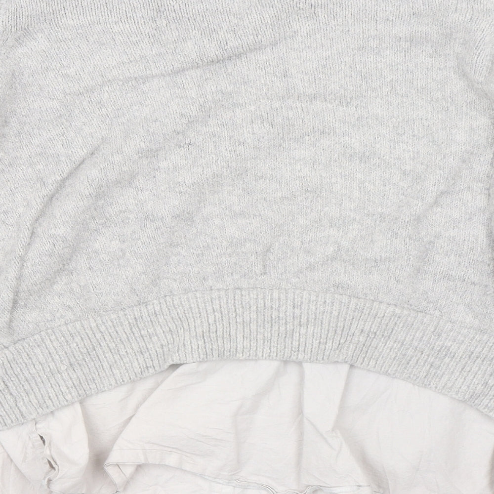 Matalan Womens Grey Pullover Jumper Size M