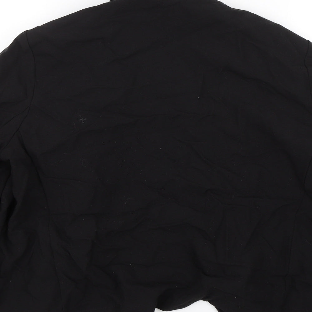 F&F Womens Black Jacket Suit Size 14