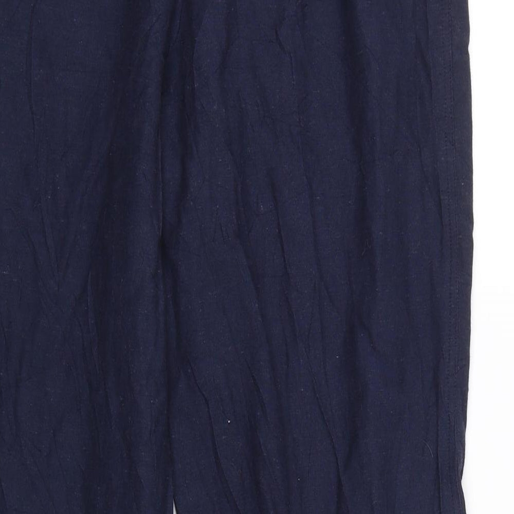 Joanna Hope Womens Blue Trousers Size 12 L25 in