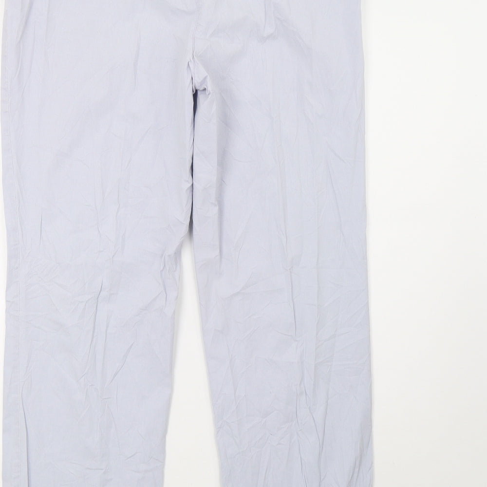 Preworn Womens Purple Trousers Size 12 L32 in
