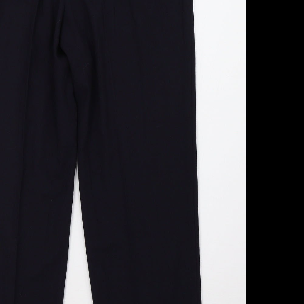 Marks and Spencer Womens Blue Trousers Size 14 L29 in
