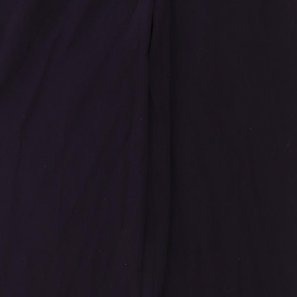 Preworn Womens Purple Trousers Size 14 L28 in