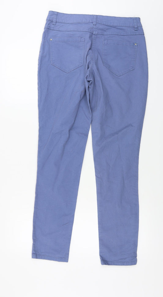 Blue motion Womens Blue Skinny Jeans Size 12 L29 in
