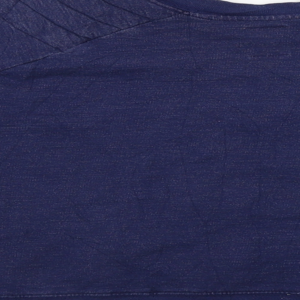 Zara Womens Blue Pullover Jumper Size M