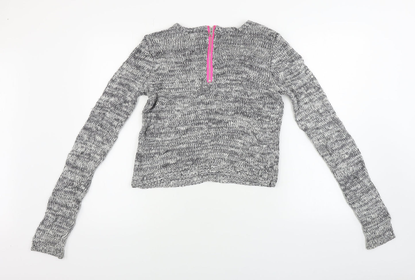 Hollister Womens Grey Pullover Jumper Size S