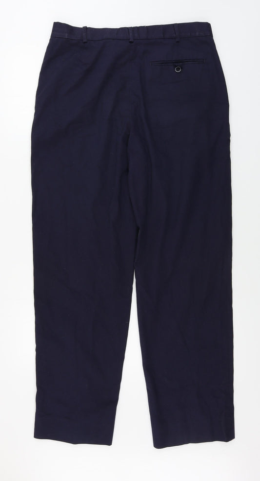 Churchill workwear Mens Blue Trousers Size 34 in L29 in