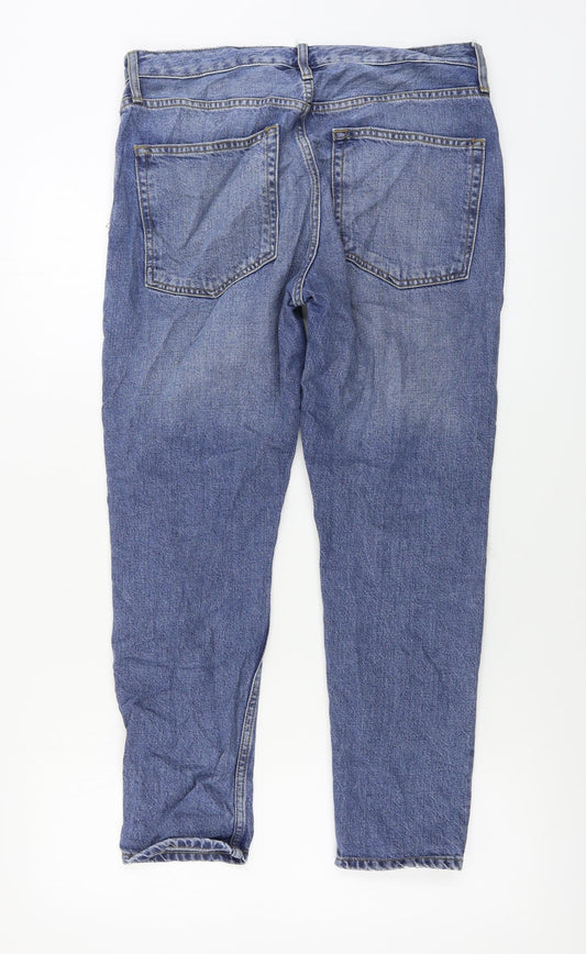 Topshop Womens Blue Skinny Jeans Size 28 in L28 in