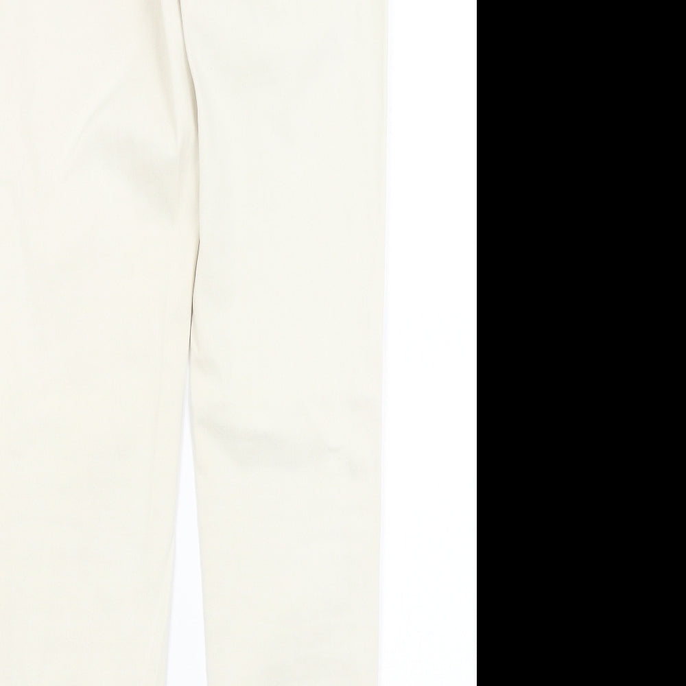Great Plains Womens Ivory Skinny Jeans Size 12 L30 in