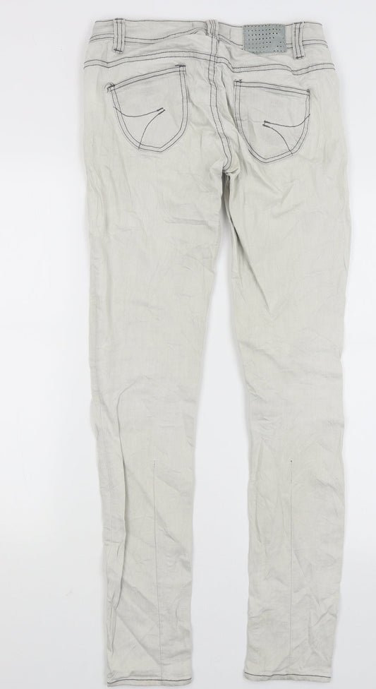 Diverse Denim Womens Ivory Skinny Jeans Size 27 in L31.5 in
