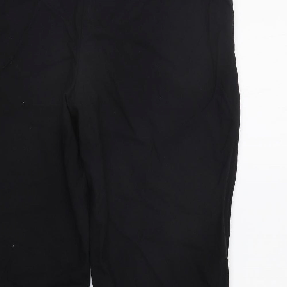 George Womens Black Trousers Size 16 L24 in