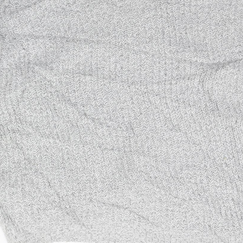 Jaqueline de Yong Womens Grey Pullover Jumper Size M