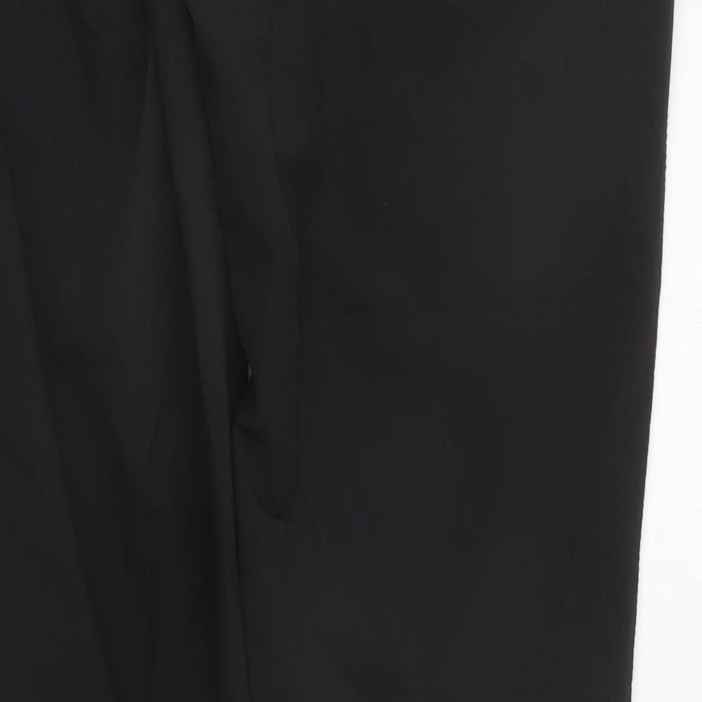 Regetta Womens Black Jogger Trousers Size 32 in L28 in - Elastic Waist Band