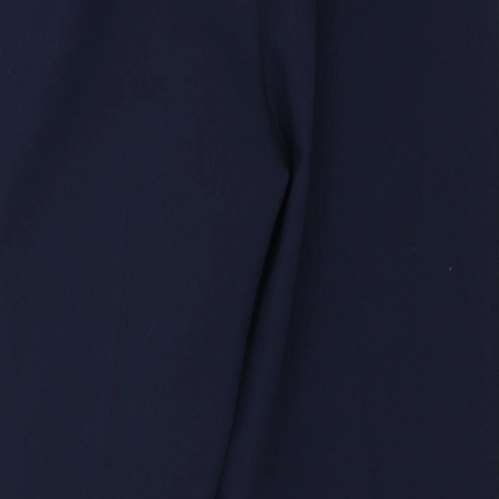 Marks and Spencer Womens Blue Trousers Size 10 L27.5 in