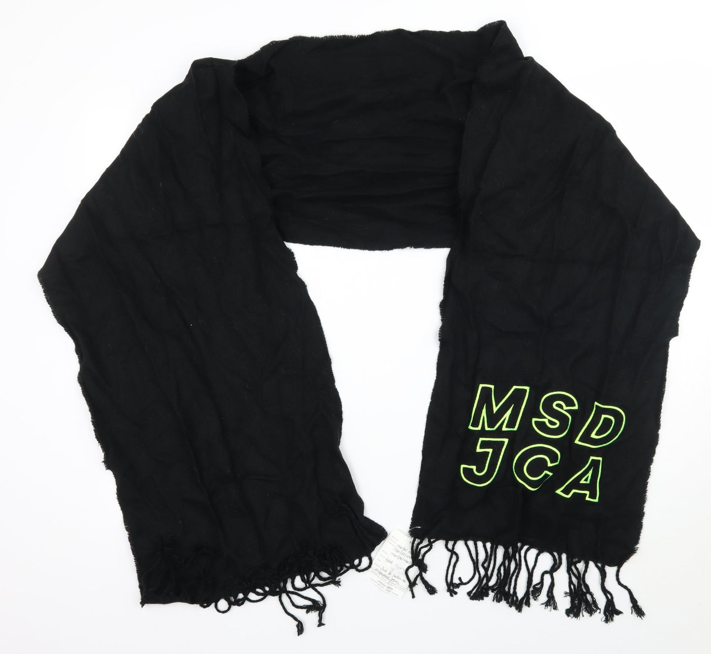 Sinosky Mens Black Scarf One Size