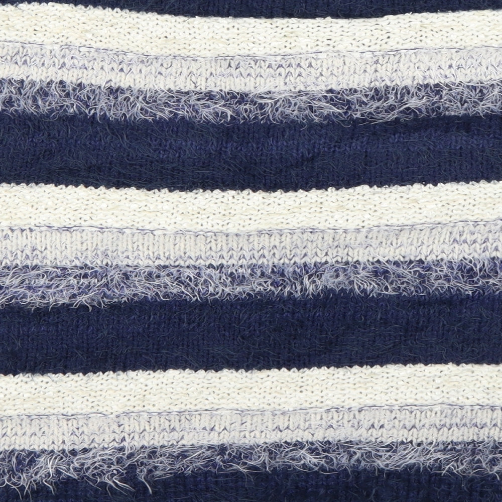 Casamia Womens Blue Pullover Jumper Size M