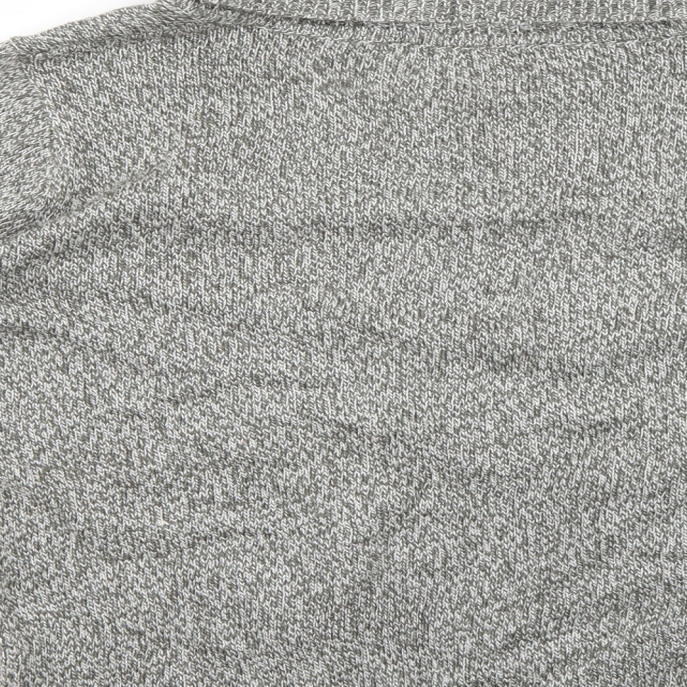 Damart Womens Grey Knit Pullover Jumper Size 10