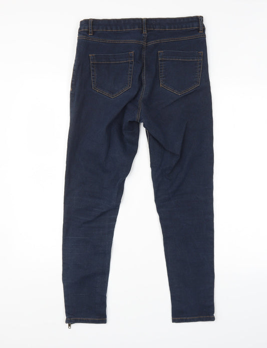 VRS Womens Blue Straight Jeans Size 12 L26 in
