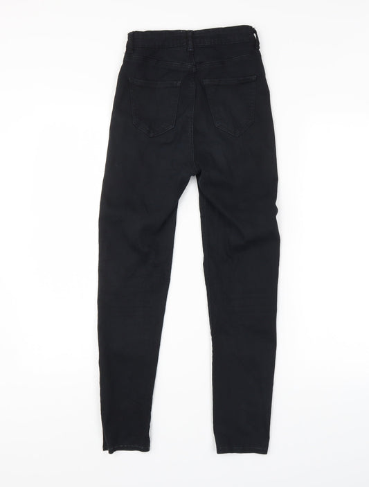 Rana Womens Black Skinny Jeans Size 6 L26 in