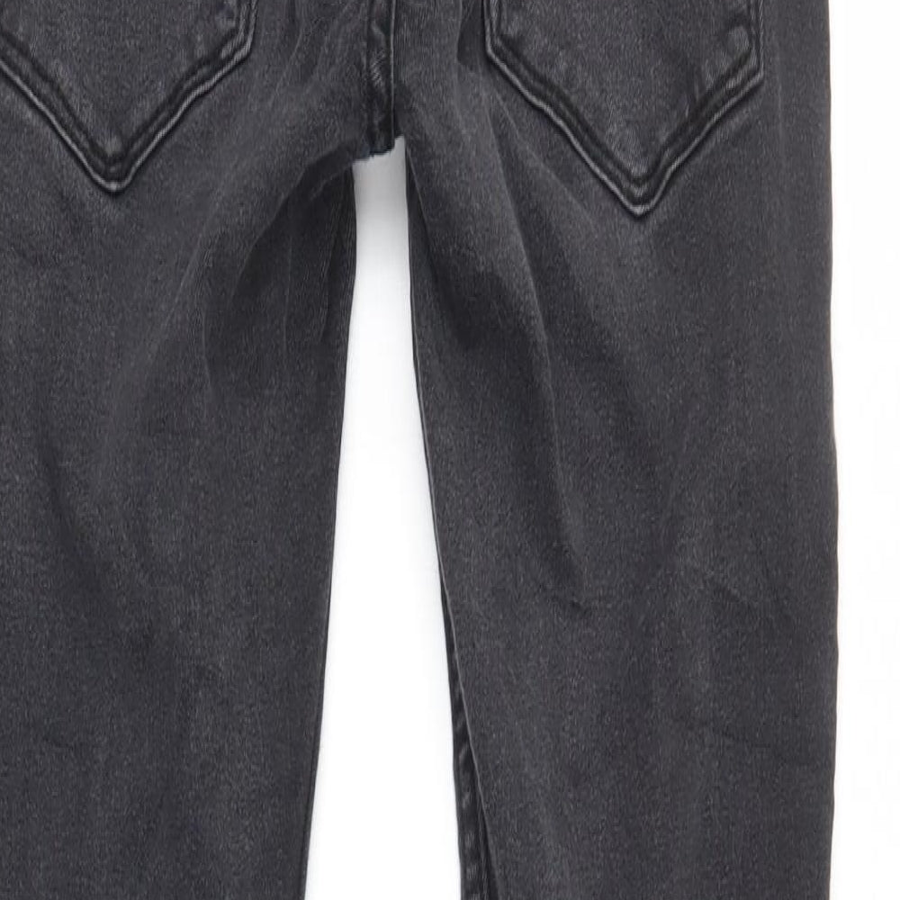157 Womens Grey Skinny Jeans Size M L30 in