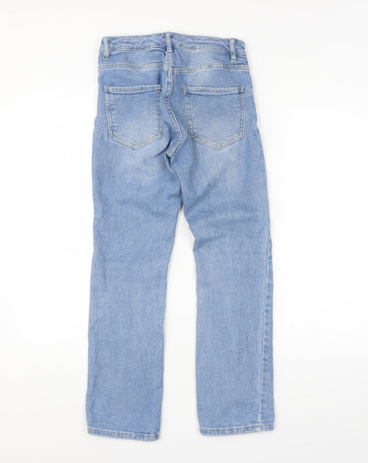 Preworn Womens Blue Straight Jeans Size 26 in L26 in