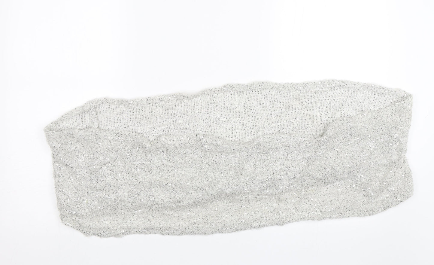 George Unisex Silver Scarf