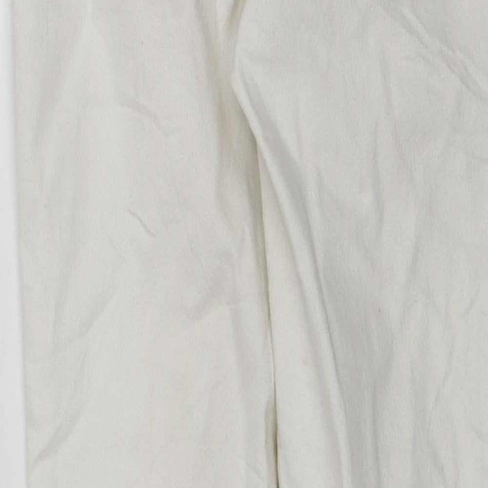 Candy Couture Girls White Skinny Jeans Size 11 Years
