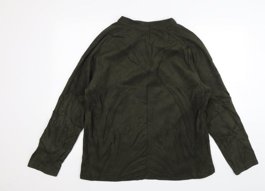 F&F Mens Green Pullover Jumper Size M