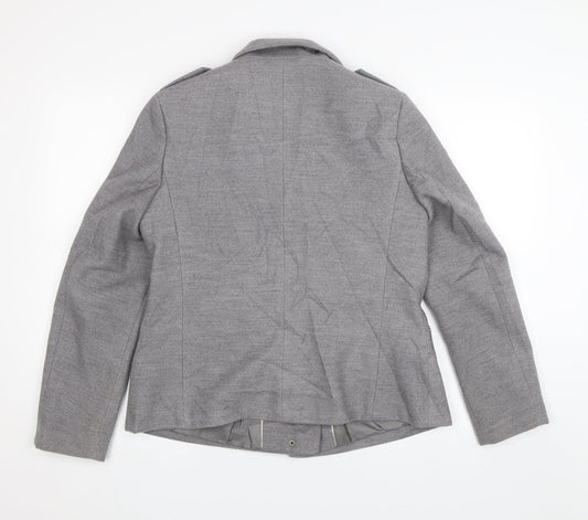 M&S Womens Grey Jacket Size 12