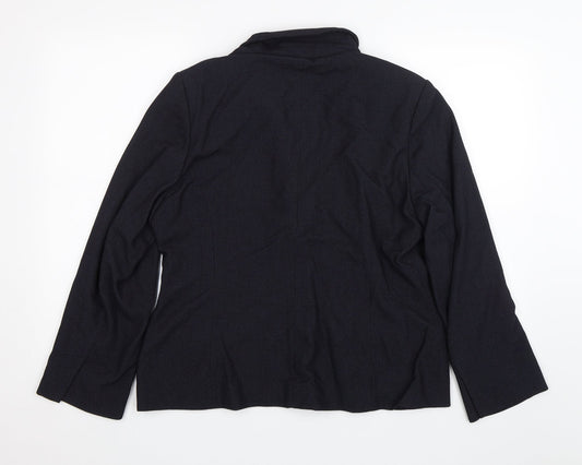 NEXT Womens Blue Jacket Blazer Size 16