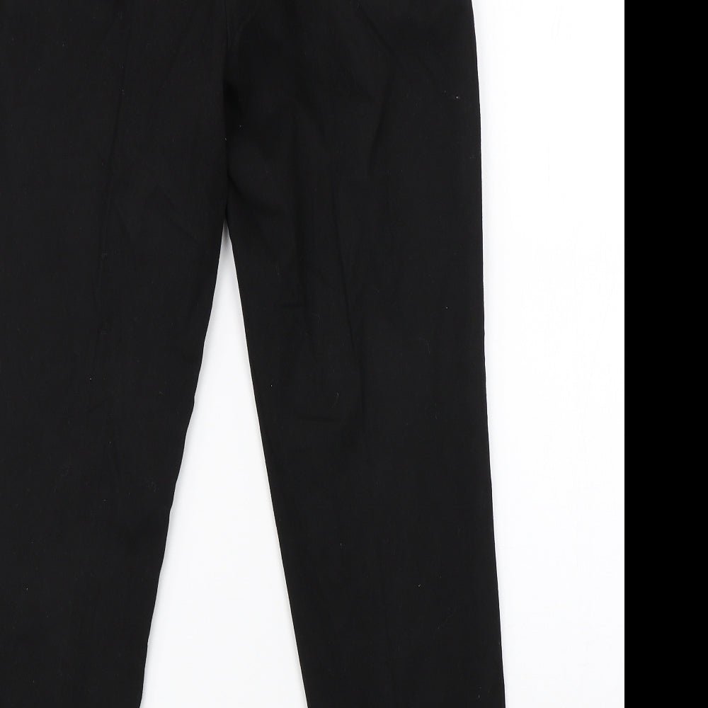Preworn Womens Black Dress Pants Trousers Size 10 L25 in