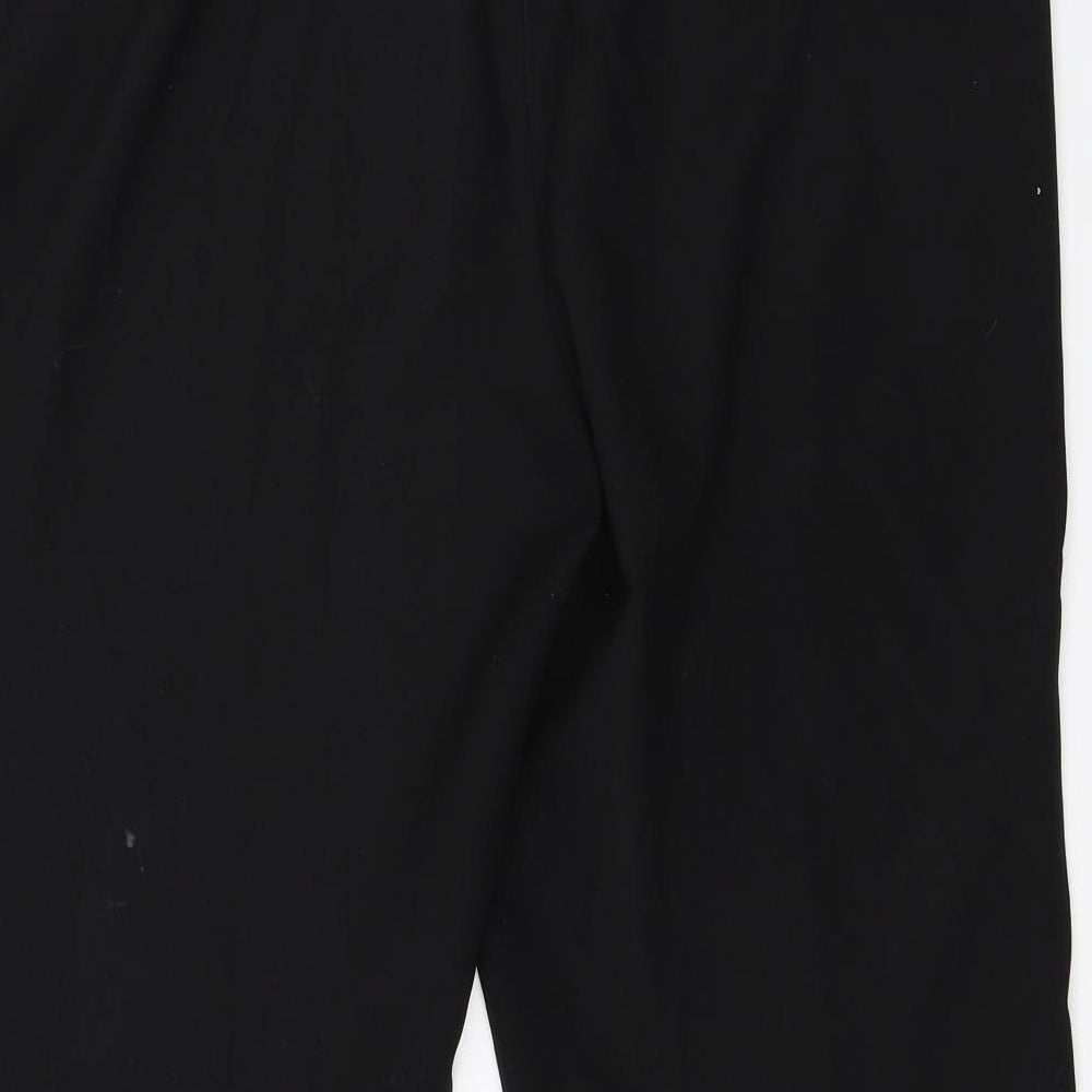 M&Co Womens Black Dress Pants Trousers Size 16 L27 in