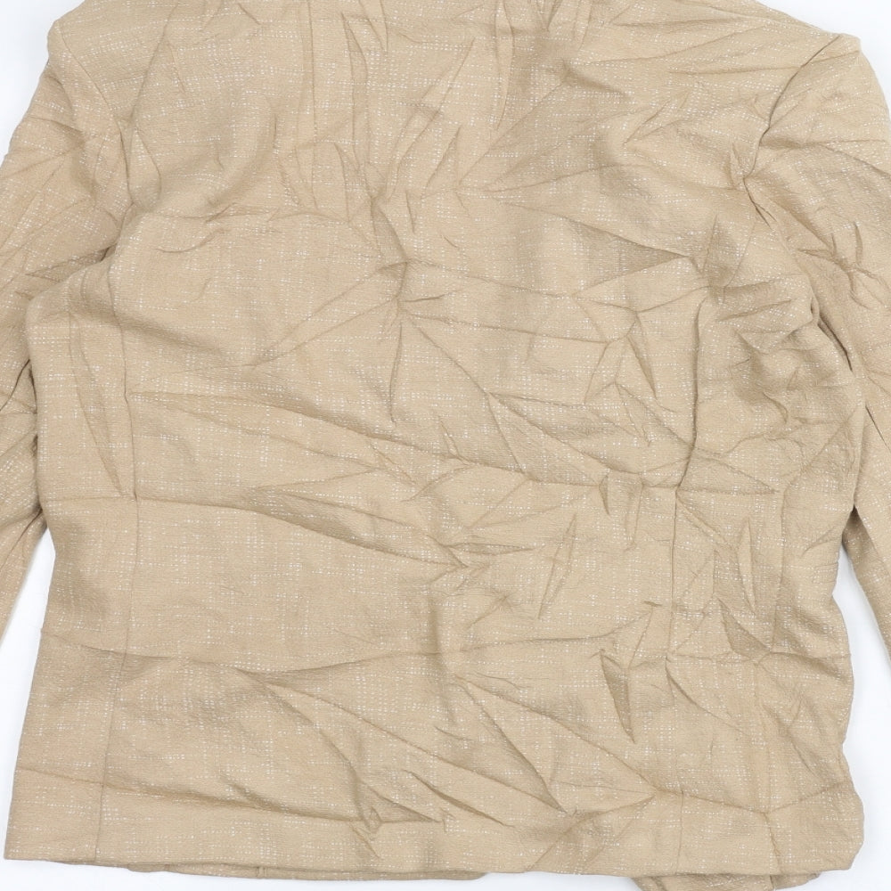 Marks and Spencer Womens Brown Jacket Size 8