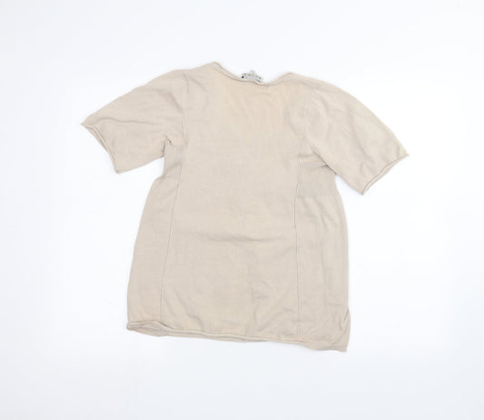 Kookai Womens Brown Basic T-Shirt Size M