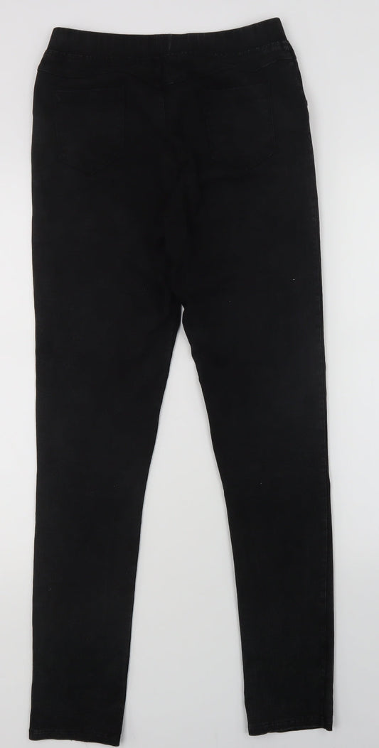 Preworn Womens Black Jegging Jeans Size 28 in L29 in