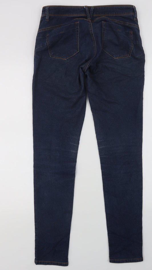 Terranova Womens Blue Skinny Jeans Size M L31 in