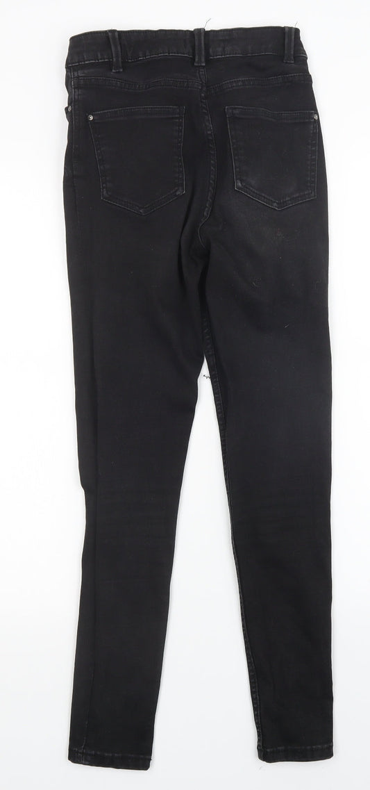 Denim CO Womens Black Skinny Jeans Size 6 L27 in