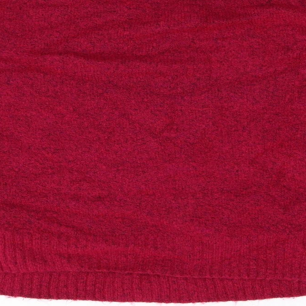 M&S Womens Pink Knit Pullover Jumper Size L